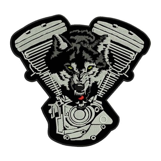 Nášivka valce + vlk